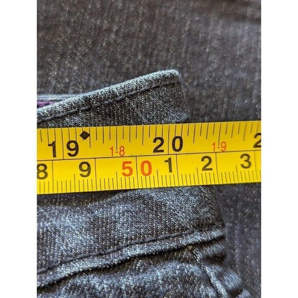 NYDJ Bootcut Mid-Rise Tummy-Control Dark Wash Denim Jeans Women's 20WP - Picture 6 of 9